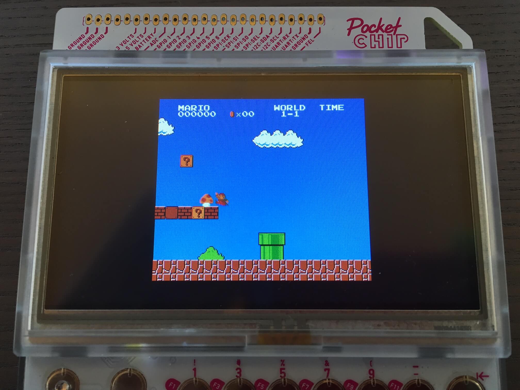 FCEUX NES Emulator running on PocketCHIP
