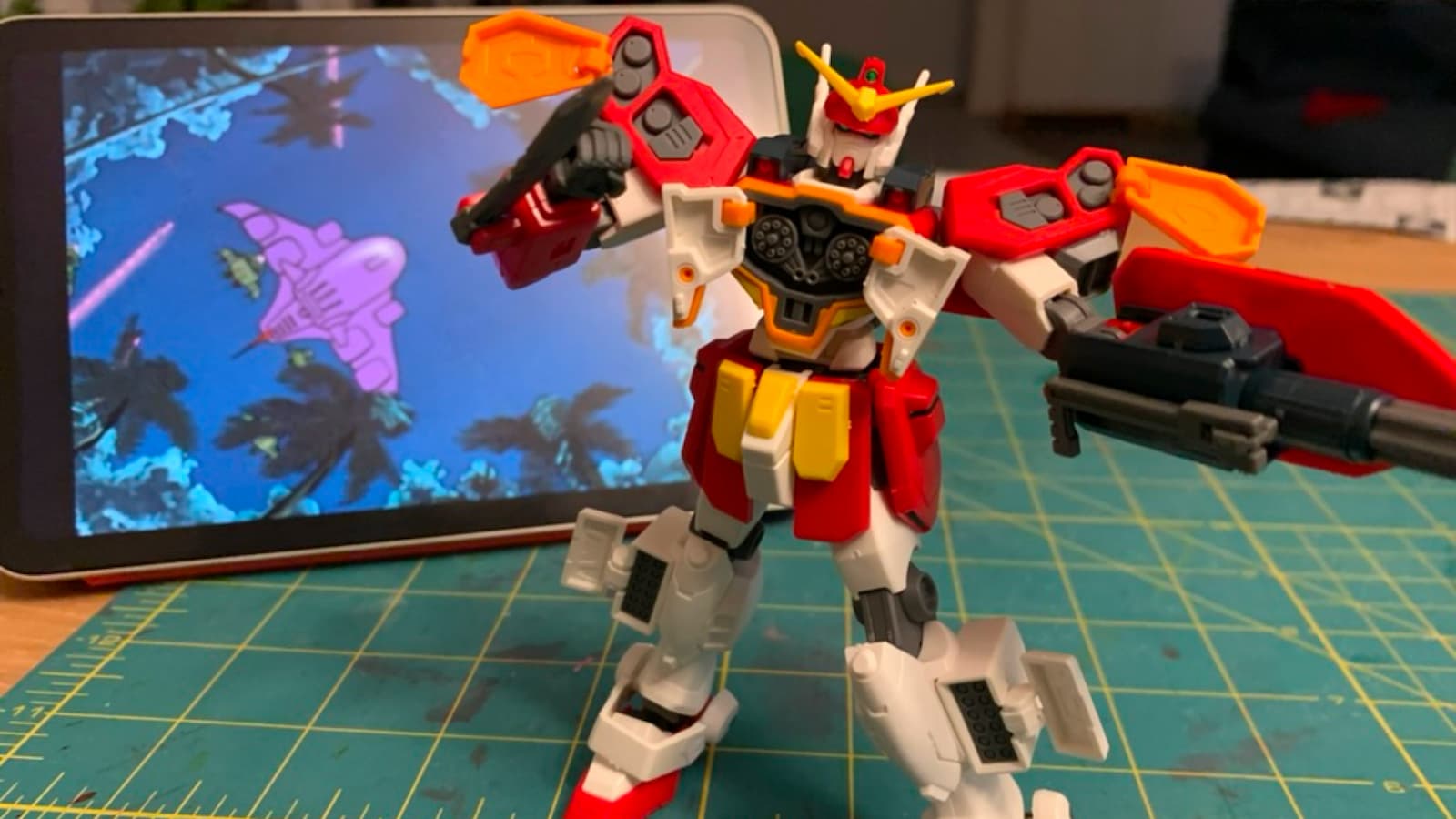 Gundam Heavyarms 4.5” plastic model